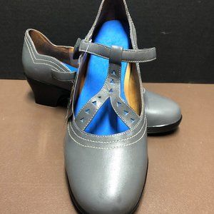 Grey Dr Comfort dress shoes